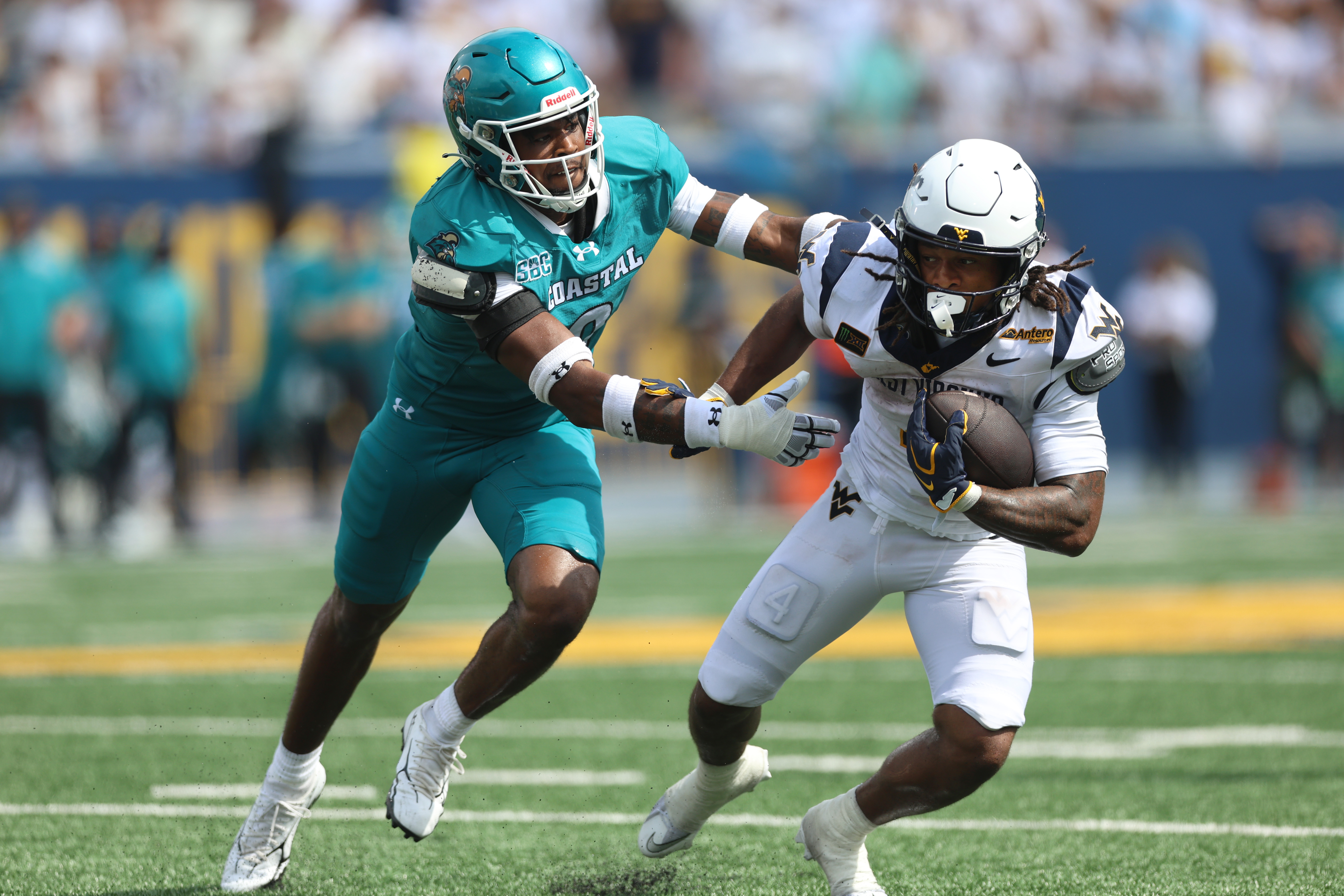 Cam Cook hurts former team TCU in WVU football's second Big 12 win of season